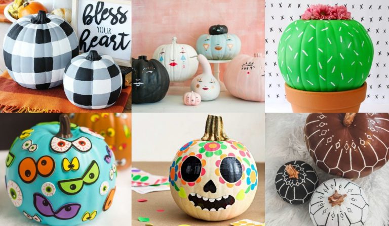 Cómo Decorar Calabazas Para Halloween +50 Ideas