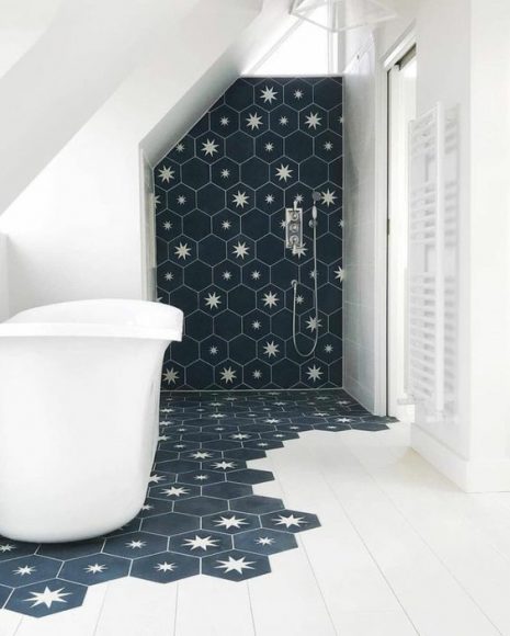 Azulejos hexagonales en cocinas y baños ¡Últimas tendencias!