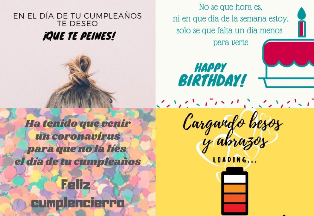 Frases De Cumpleaños En Cuarentena 10 Felicitaciones Con Imágenes