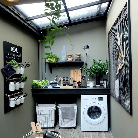 línea catalogar Hecho de Lavaderos exteriores cómo decorar y organizar el lavadero exterior FOTOS
